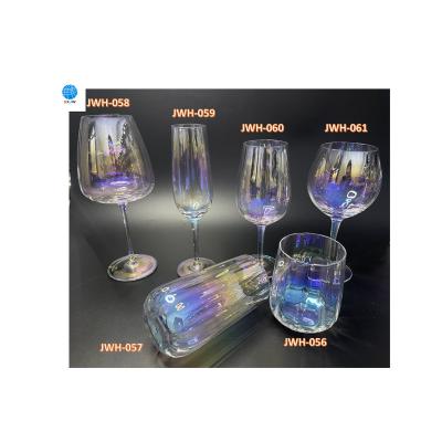 China Lead Free Clear Wine Crystal Colored Glass Cup Crystal Glass Promotion Hot Selling Glass for sale