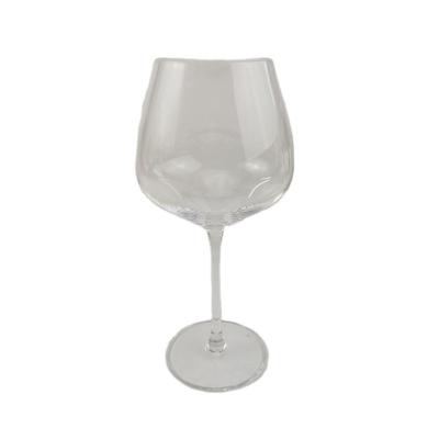 China Customizable Wholesale Minimalist Customizable Champagne Cocktail Red Wine Diamond Glass Crystal Goblet for sale