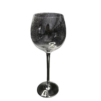 China Crystal Glass Lead Free Long Stem Red Wine Clear Glass White Goblet for sale