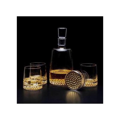 China Top Quality Europe Whiskey Decanter Gift Set Old Fashioned Glasses For Whiskey for sale