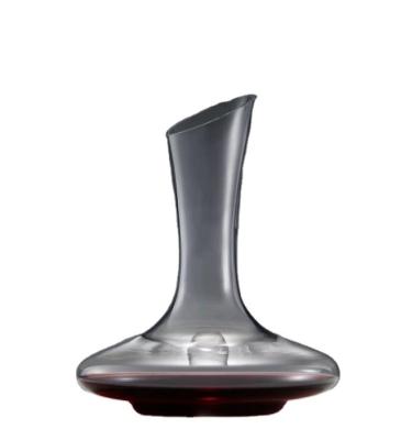 China Europe Wine High Quality Crystal Clear Transparent Glass Decanter For One Bottle Wine for sale