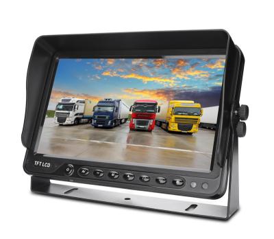 China ISO/IATF Remote Control Universal Factory Wired Vehicle Reversing Aid Front Side Rear View Monitor for sale