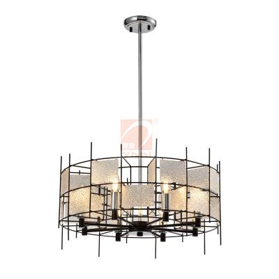 China The Modern Home Decor Lamp Luxury Ceiling Light Fixture Indoor Lead Glass Lamp Pendant Dining Room Table Lamp for sale