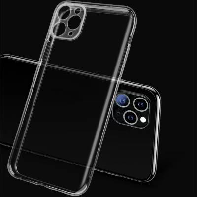 China Anti-drop Soft Transparent Clear Acrylic TPU Cell Phone Case For iPhone 12 13 Cell Phone Case for sale