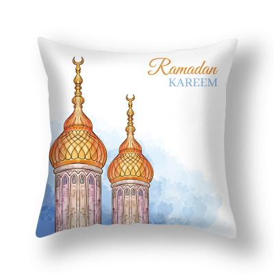 China 45x45cm Viable Eid Mubarak Pillowcase Decor For Home Sofa for sale