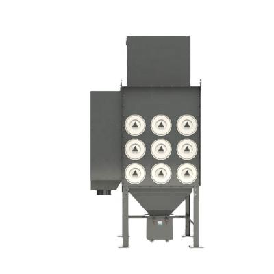 China Factory High Quality SS304 Housing 3-18 Nanofiber Dust Collection Machine Cartridge Dust Collector For Plastics Rubber Coal Processing for sale