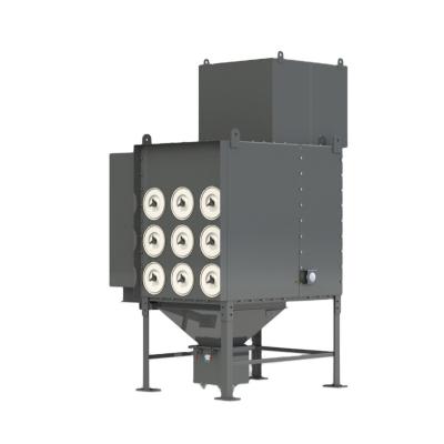 China Building Material Stores High Quality Gray Mild Nano Steel Fiber 3-18 Powder Coating Laser Cutting Cartridge Industrial Dust Collector for sale