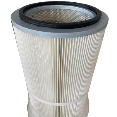 China Building Material Shops Industrial Antistatic Dust Collector Polyester PTFE Cartridges For Shot Blasting Welding Vapor Laser Cutting for sale