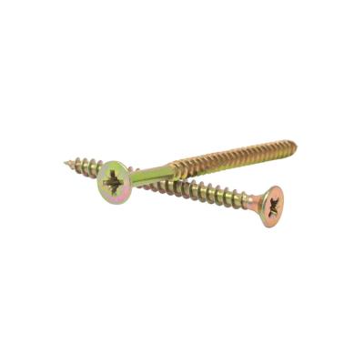 China Wood pan ce m4 carbon steel chipboard screw 4*50 and 4*40mm for sale