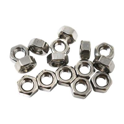 China Heavy Industry Wash Passivition Stainless Steel DIN 934 Hex Nuts T.K.Excellent M5 for sale