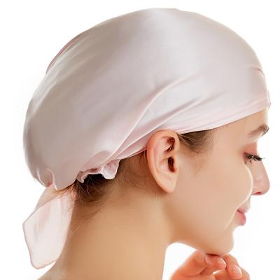 China Wholesale 16MM Long Picture Hair Hoods Mulberry Silk Hair Hood for sale