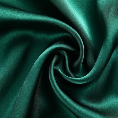 China Viable 100% pure silk fabric 16MM/19MM/22MM/25MM mulberry silk fabric for silk eye mask many colors in stock for sale