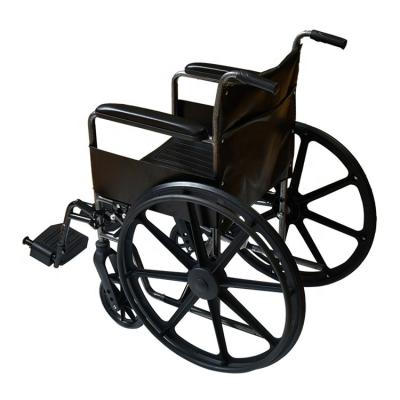 China Lightweight Wheelchair Power Steel Foldable Wheelchair For Sale for sale