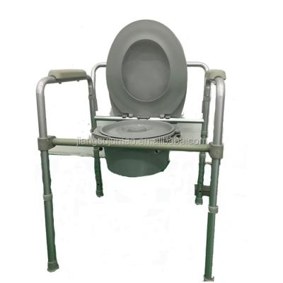 China Commode Chair JM0501 Folding Commode Chair For Elderly for sale