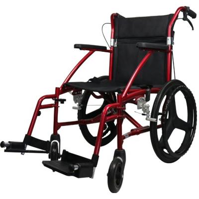 China Aluminum Transport Wheelchair W485 19