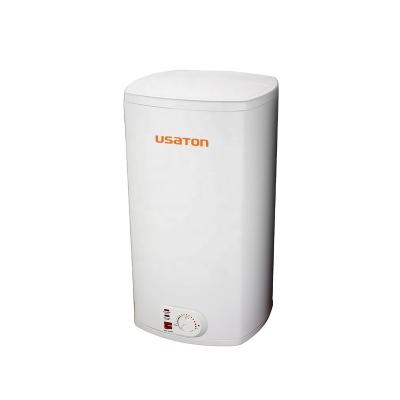 China 30L-100L Household Classic Vertical Storage Electric Hot Water Tank Heater Geyser for sale