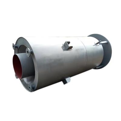 China Hotels Exhaust silencer  Boiler silencer Steam heating silencer for sale