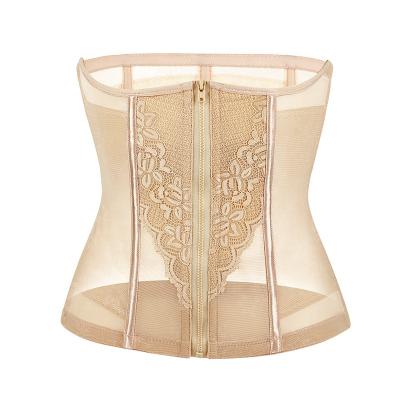 China Best Selling Breathable Woman Slimming Shapewear Corsets Slimming Belt Zipper Corset Tummy Control Sporty Shapewear Women for sale