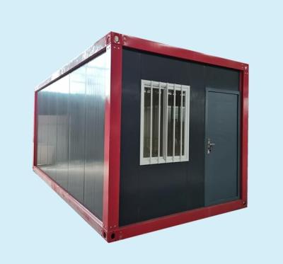 China Modern cheap luxury 20ft prefab portable container tiny house for sale for sale