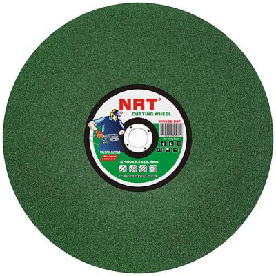 China 400x3.2x25.4 Inch 400x3.2x25.4 Inch High Quality Green Abrasive Ferrous Metal 16 Cutting Wheel For Stainless Steel Cutting for sale