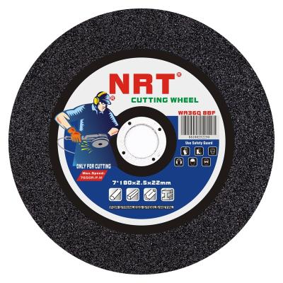 China Inch 180x2.5x22mm Ferrous Metal 7 Inch 180x2.5x22mm Capacity Resin Sharp Cutting Wheel For Metal Wholesalers for sale