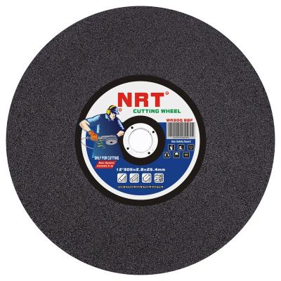 China High Quality 12 Inch 305x2.8x25 Ferrous Metal NEAR REAL TIME Stainless Steel Cutting Abrasive Wheel for sale