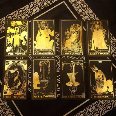 China Entertaiment Playing Cards Customized Tarot Cards, size2.75