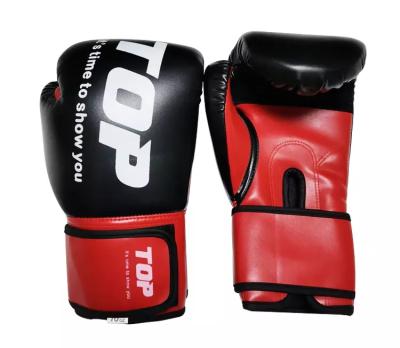 China New Adults Fashion Polyurethane Coating Boxing Gloves Martial Glove For Training for sale