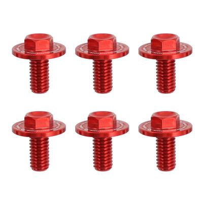 China NiceCNC 6Pcs Fork Guard Bolt For BETA rr 125-300 rr 350-500 Dirt Bike Parts 2013-2019 X-TRAINER 300 2015-2022 for sale