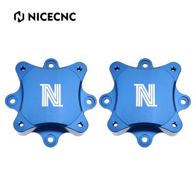 China NiceCNC Aluminum 2Pcs Front Wheel Hub Centric Spacers for Yamaha Raptor 700 700R 2014-2021 for sale