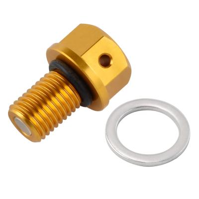 China 6061-T6 NiceCNC Aluminum Magnetic Oil Drain Plug Bolt For YAMAHA YZ125 2005-2020 YZ450F 2014-2020 YZ450FX 2016-2020 WR450F 2016-2019 for sale