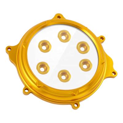 China Dirt Bike Parts NiceCNC Clear Billet Clutch Cover For Suzuki DRZ400 2000-2004 DRZ400S 2000-2021 DRZ400SM 2005-2021 for sale