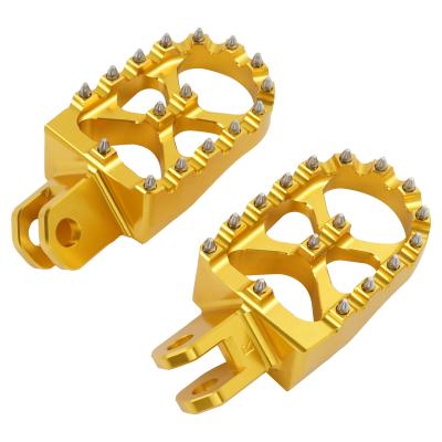 China Dirt Bike Parts NiceCNC Aluminum Foot Pegs Pedals Rests For Suzuki DRZ400S DRZ400SM 2000-2018 2019 2020 2021 2022 for sale