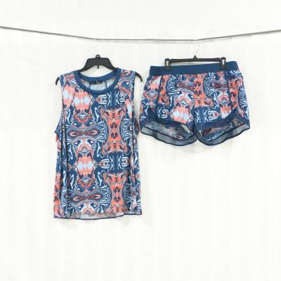 China Breathable high quality durable using various print set home wear for women for sale