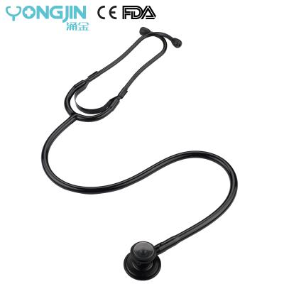 China Wholesale Medical All Gastrointestinal Black Peristalsis YJ S2614-BB Nurse Peristalsis YJ S2614-BB Single Tube Sprague Rappaport Stethoscope Pulse Heart/Lung Sounds for sale