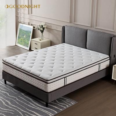 China 2021 Best Convertible Mattress 2021 High Compressed Freestanding Pocket Spring Bed Mattress Queen Size Freestanding Mattresses Soft Online 18cm for sale