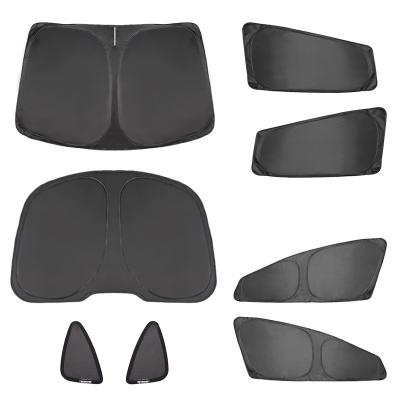 China Business / Custom Foldable Sun Shade Luxury Car Window Sunshade Car Side Shades Fully Cover Block UV Protection For BMW E30 E36 E46 E90 E91 F30 F31 G20 for sale