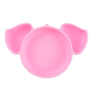 China Disposable Best Customized Sizes And Shapes Eco - Friendly And Healthy Food Grade Silicone Divided Food Dish for sale