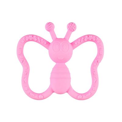 China Babies Pain Gum Easily Food Grade Silicone Eco-friendly Teether Eco-friendly And Healthy for sale