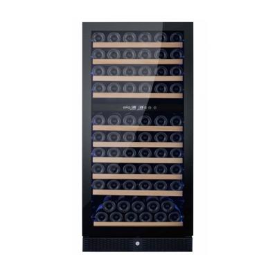 China Hotel Wine Compressor Dual Zone Cellar Bottle Fridge Commercial Cooler Wine Cooler Wholesale for sale