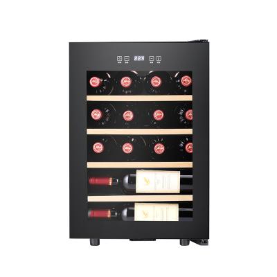 China Professional Hotel Household Wine Cooler Constant Temperature Free Standing Wine Cooler Refrigerator for sale