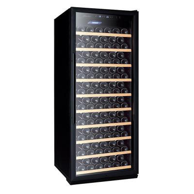 China Hotel 760L 271 Bottle Single Zone Wine Fridge Direct Cooling Free Standing Cooler for sale