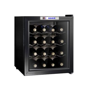 China 50L Hotel Bottle Wine Cooler Cabinet Electric Thermoelectric Wine For Home Kitchen for sale