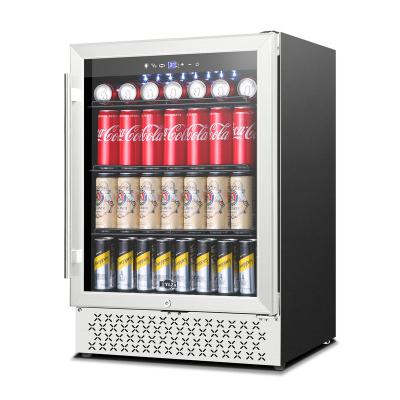 China Wholesale High Quality Hotel Wine Fridge Anti-fog Wine and Beverage Coolers with Smart Temperature Stabilize System Beer Fridge for sale