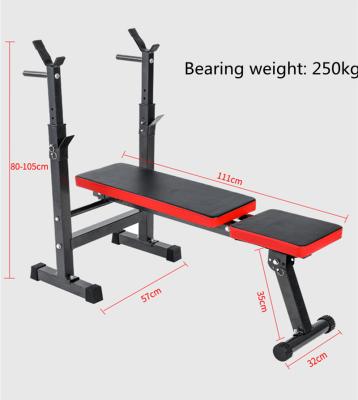 China Factory Price Gym Equipment Indoor Fitness Adjustable Sit Up Weight Bench Dumbbell Bench Press Bench Lifting Exercising Set for sale