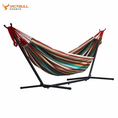 China Canvas Hammock Outdoor High Quality Portable Retractable Camping for sale