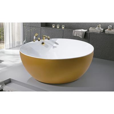 China Foshan Eco-friendly Factory New Color Model Acrylic Bathtub for sale