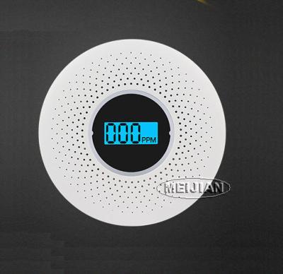 China Smoke And Carbon Monoxide Detector Self Contained Independent 3*1.5V Battery Compound Alarm for sale