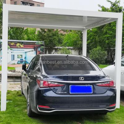 China Easily Assembled Aluminum Pergola Carport Metal Frame Garages Canopies Carports for sale