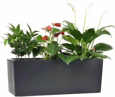 China Best Selling Modern Hot Large Price Square Outdoor Indoor Commercial Planters for sale